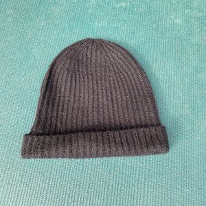 Navy Cashmere Beanie